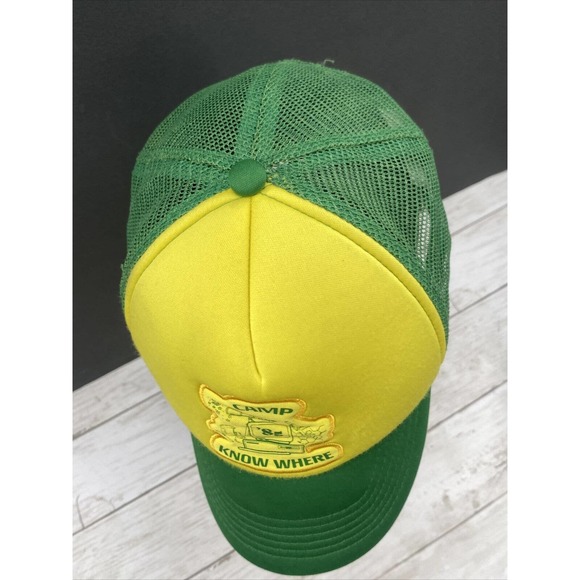 Stranger Things Dustin Trucker Hat Cap Camp Know Where ’85 Retro Computer - Picture 12 of 12